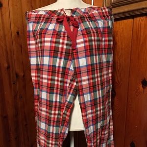 J.Crew flannel PJ’s! M
